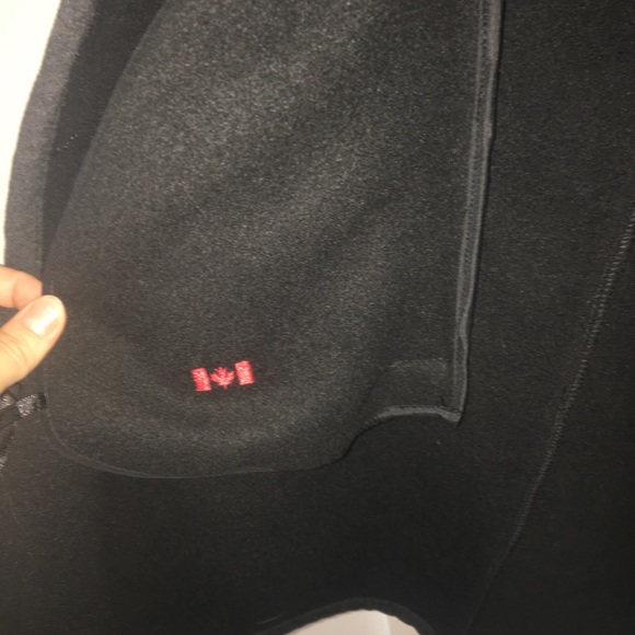 Fleece pea coat with hood, toggles - Picture 3 of 8